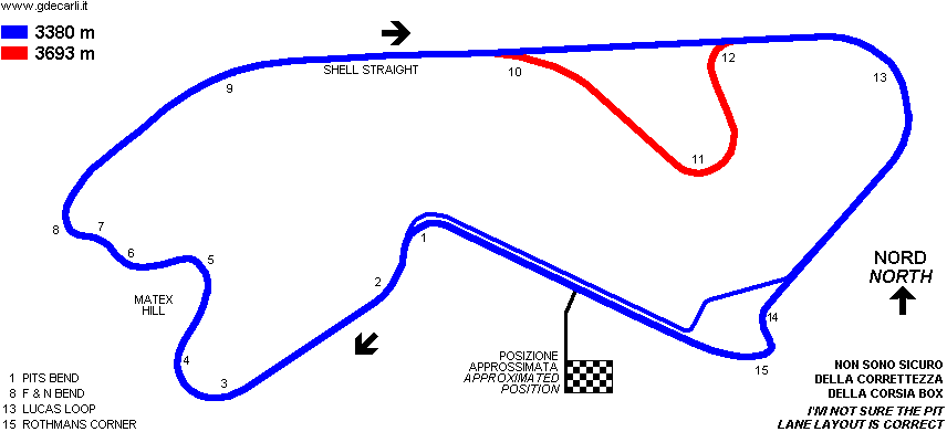 Shah Alam Racing Circuit 1968÷1984